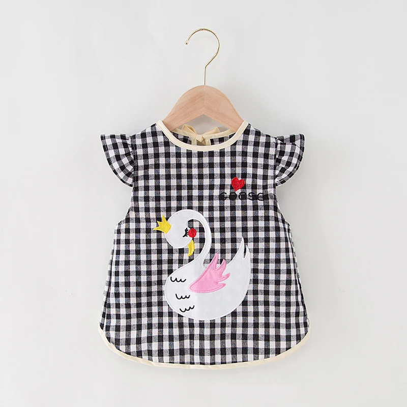

Wecute Cartoon Baby Bibs Waterproof Infant Eating Bib Without Pocket Children Drawing Sleeveless Apron Kids Toddler Feeding Bibs