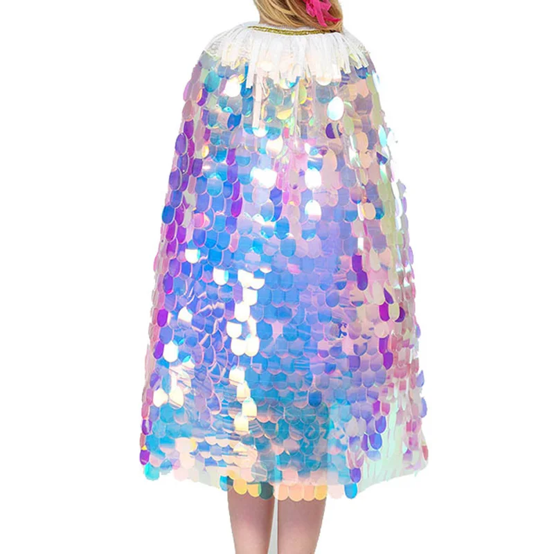 Женский парик Эльзы Рапунцель с блестками | Детская одежда и обувь