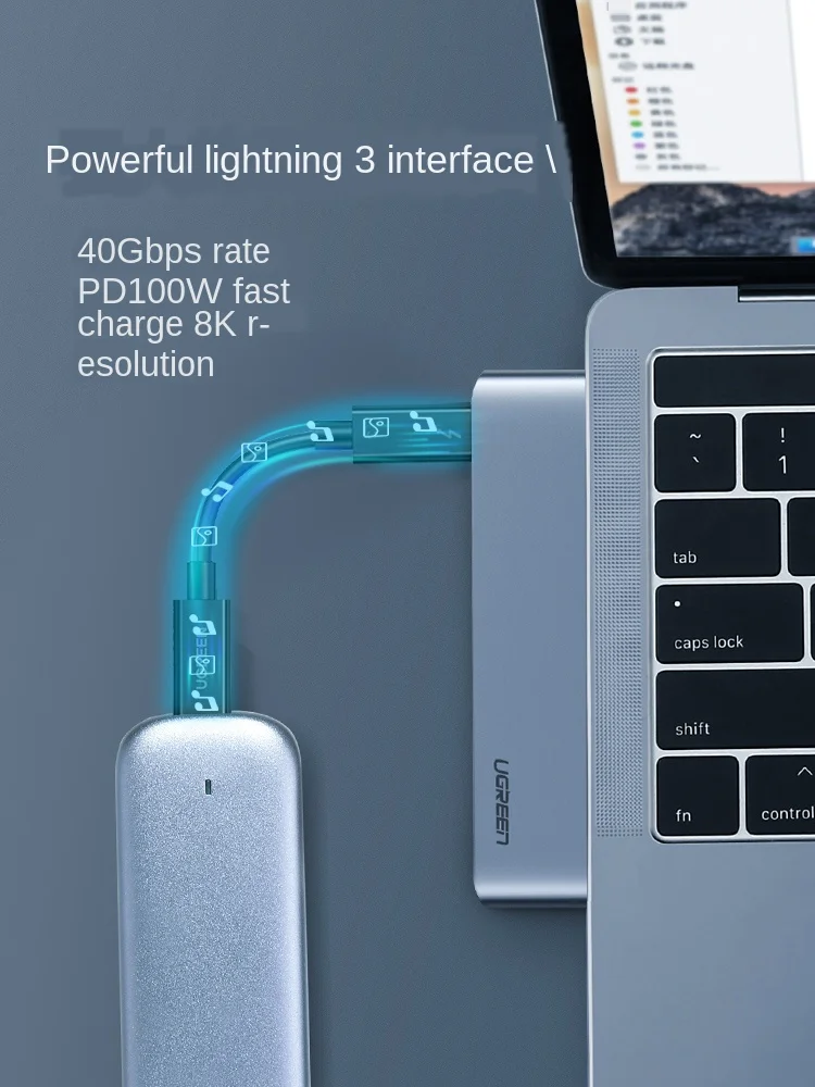Ноутбук док станция для расширения типа C Macbook Air IPhone Pro ноутбук Xiaomi USB интерфейсом