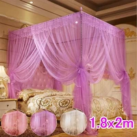 4 corner mosquito netting canopy mosquito net for full queen king size mosquito repellent tent insect reject canopy bed curtain