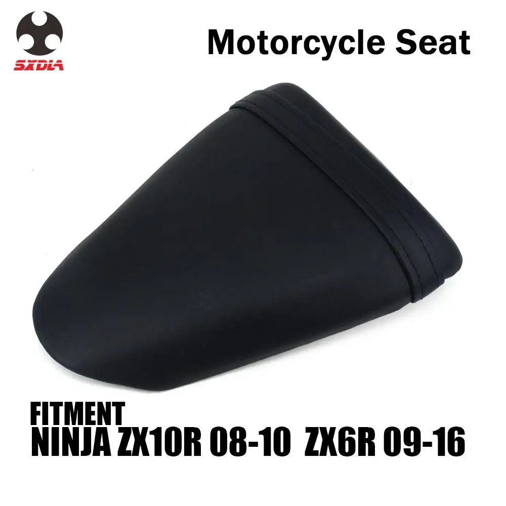 

Мотоциклетная уличная велосипедная задняя Пассажирская подушка кожаный чехол для сиденья KAWASAKI ZX10R ZX 10R 2008 2009 2010 ZX6R ZX 6R 2009-2016