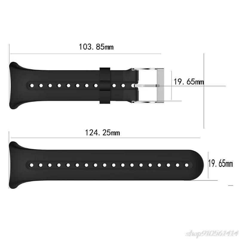 

Replacement Silicone Watch Band Wrist Strap With Tools for garmin Swim Watch O10 20 Dropshipping