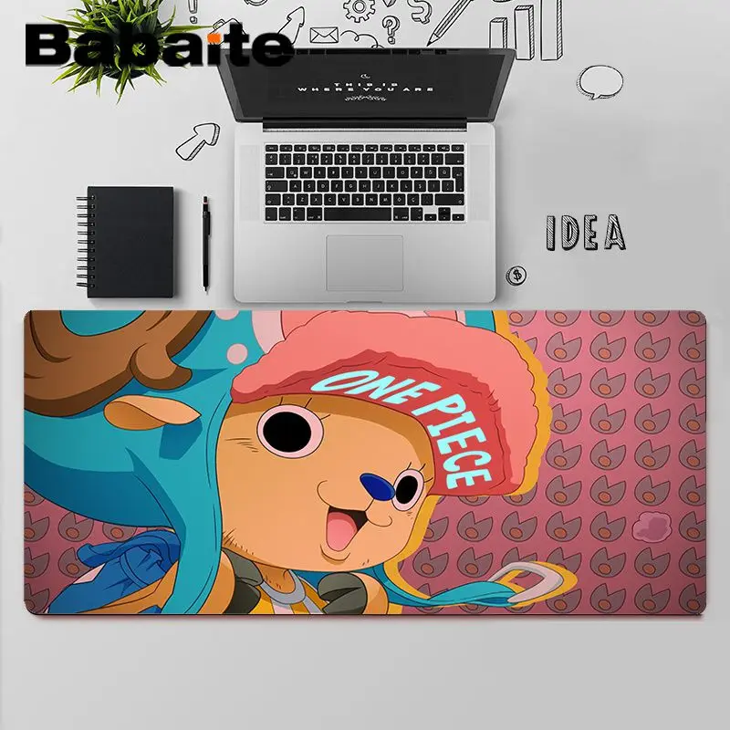 

Babaite Top Quality One Piece Tony Chopper Rubber Mouse Durable Desktop Mousepad Free Shipping Large Mouse Pad Keyboards Mat