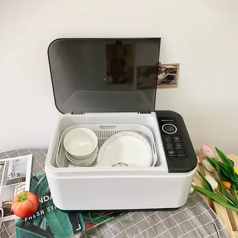 Кухонная посудомоечная машина для мытья овощей маленькая машина для дезинфекции фруктов мини умная Встроенная мини-стиральная машина