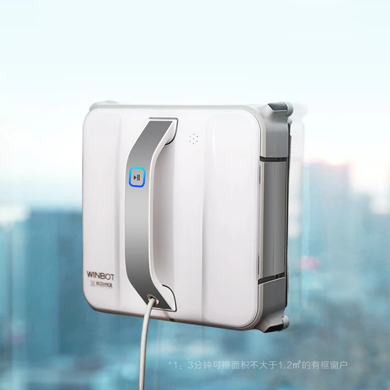 Белый ECOVACS умный автоматический мойщик окон дома интеллектуальная автоматическая электрическая стеклоочистительная машина 2800Pa W836 - Цвет: Белый