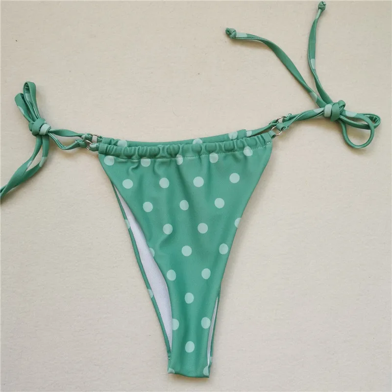 

Thong Swimsuit 2021 Sexy Bikinis Solid Female Micro Swimwear Women Low Waist Bikini Set String Swimming Suit for Woman Beachwear