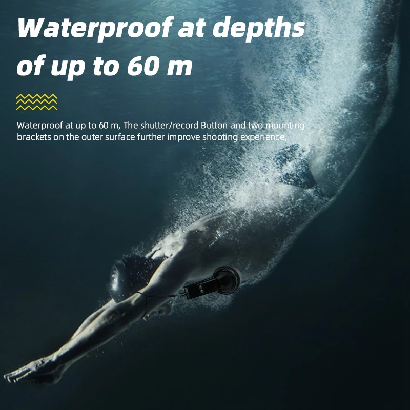 

for DJI Pocket 2 Waterproof Case Housing Case Protective Shell Surfing 60 Meters Diving Gimbal Camera Accessories