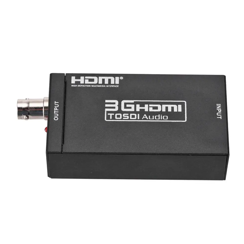 Вилка стандарта США/ЕС 3G HDMI-совместимый преобразователь для HD-SDI HDTV 1080P BNC Видео