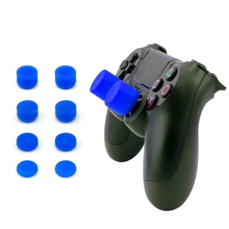 8 шт Силиконовые аналоговые ручки джойстик ручки для PS3/PS4 ручка для sony Playstation 4 PS4 Pro тонкие запасные части