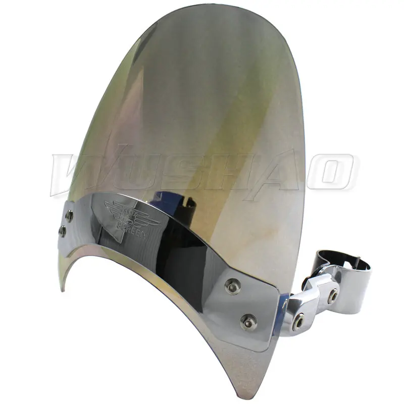 Ветровое стекло ветровой экран для 1985-2007 Yamaha V-max Vmax 1200 VMX1200 Virago XV 250 535 XV535 XV250 фиксированное переднее вилочное крепление экрана