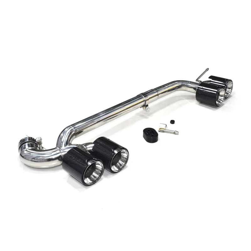 Автомобильный выхлопной глушитель из нержавеющей стали с четырьмя выходами