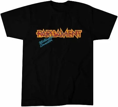 

Parliament Mothership Connection Promo T-Shirt - Classic Funk Black Cotton Tee
