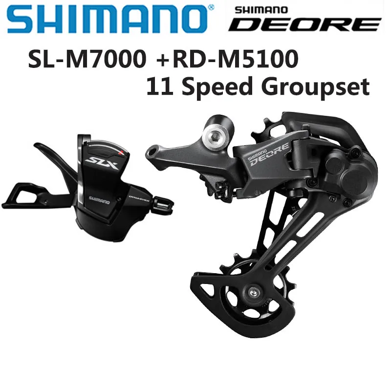 SHIMANO 2020 NEW DEORE M5100 SLX M7000 1x11 скоростной набор MTB горный велосипед содержит рычаг