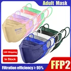 Маска для лица FFP2, сертифицированная ce kn95, маска fpp2, 4-слойная, эффективная защита от загрязнений kn95, маска ffp2mask