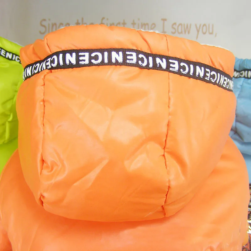 Собака пальто зимняя одежда для щенков Водонепроницаемый комбинезон собак с