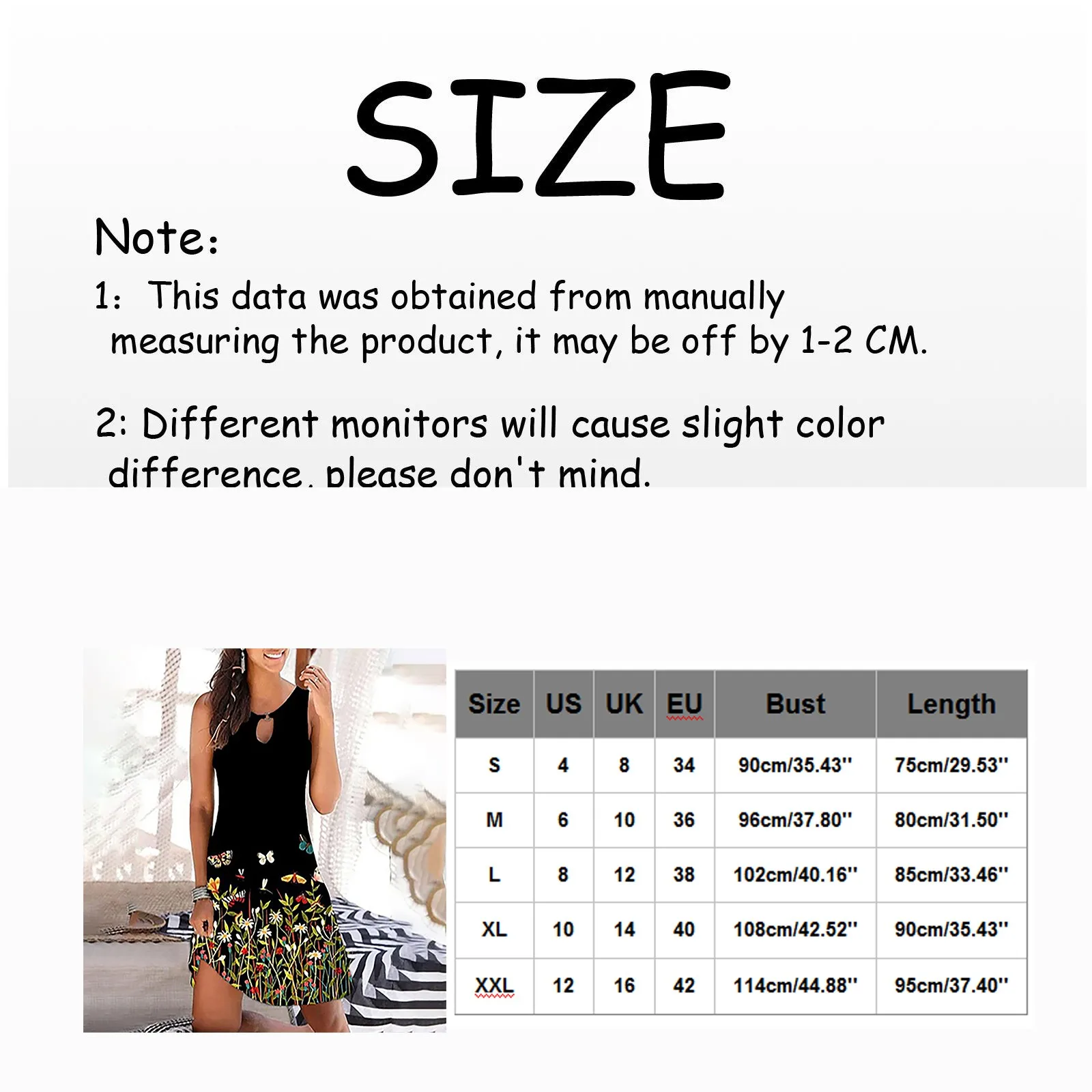 

Ladies Printed Sleeveless Fitted Dress Round Neck Flower Printed Fashion Dress Beach Dress Ruffle Short Sleeve A Line Mini Dress