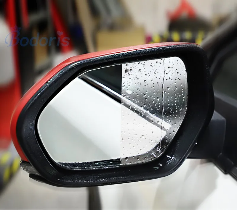 For Toyota Land Cruiser 200 LC200 2012-2018 Rear View Side Mirror Water Rain-Proof Anti fog PVC Film Car Styling Accessories | Автомобили