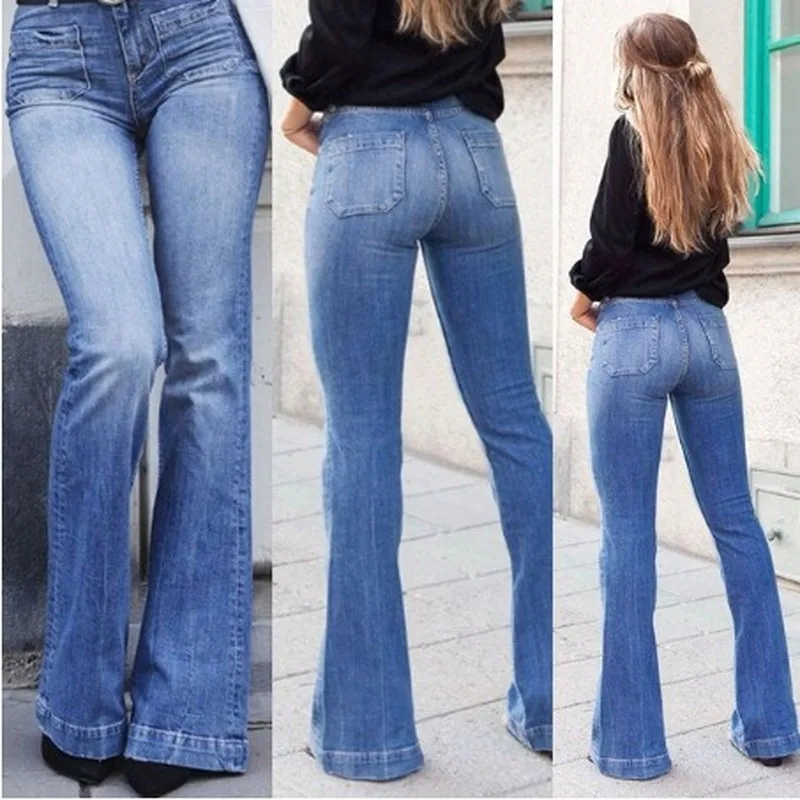

Женские джинсовые облегающие брюки с высокой талией, S, M, L, XL, XXL, XXXL