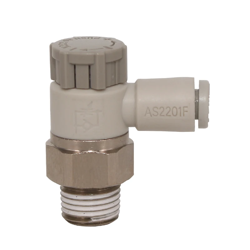 Контроллер скорости SMC с одним касанием пневматический штуцер дроссельным