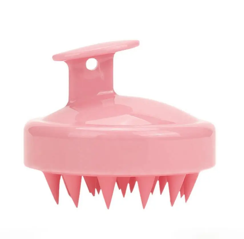 

Bath Toilet Supplies Hair Shampoo Brush Scalp Care Soft Silicone Massager Wet and Dry Haircomb for Women Men Pet 10pcs/lot