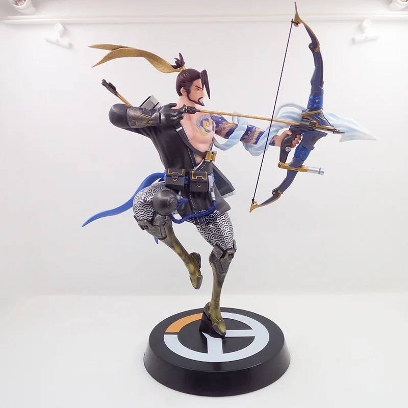 

OW Shimada Hanzo Action-Figure-Model Overwatch Heros Collection PVC 28cm Game Figures