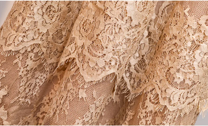 Женское трикотажное лоскутное кружевное платье HAMALIEL размера плюс осенне-зимнее