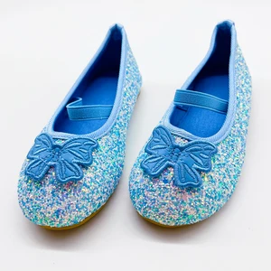 Лоферы обувь детская для девочек блеск принцесса малыша обувь для девочек 2019 туфельки для девоче; туфли на