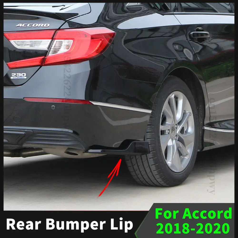 

Комплект аксессуаров для губ заднего бампера, модифицированный широкоугольный передний бампер, внешняя часть, защитная крышка для Honda Accord ...