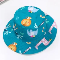 zwf201 baby boy girl hat cap for children kids toddlers panama bucket fishing floppy sun hat boys girls cartoon fashion