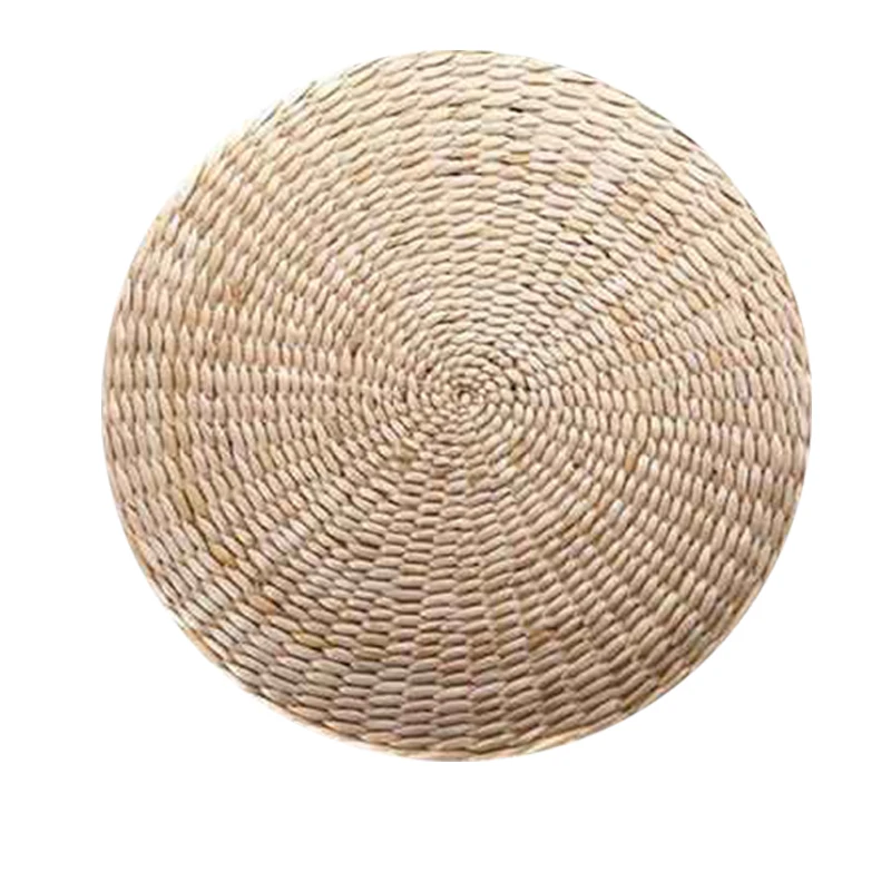 

Tatami Floor Pillow Sitting Cushion,Round Padded Room Floor Straw Mat for Outdoor Indoor Seat(11.8Inch x 4.2Inch)