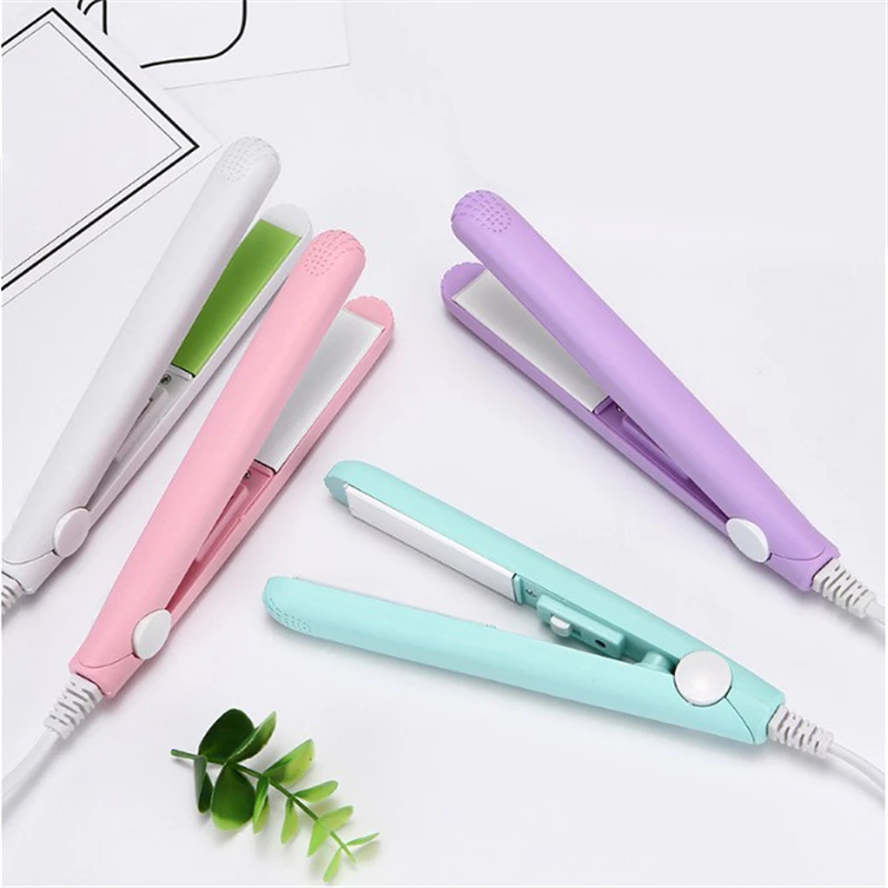 Высококачественный мини выпрямитель для волос Керамический гофрированные щипцы