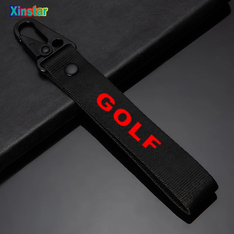 

Nylon car key ring car key chain For VW GOLF MK1 MK2 MK3 MK4 MK5 MK6 MK7