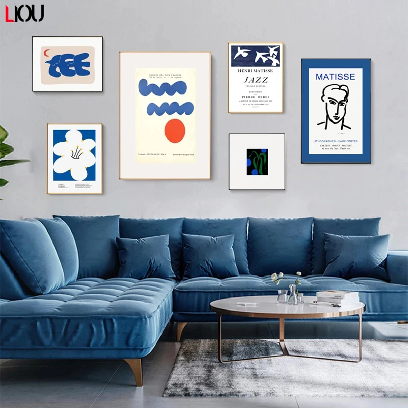 Настенные постеры Matisse в скандинавском стиле картины и принты абстрактных