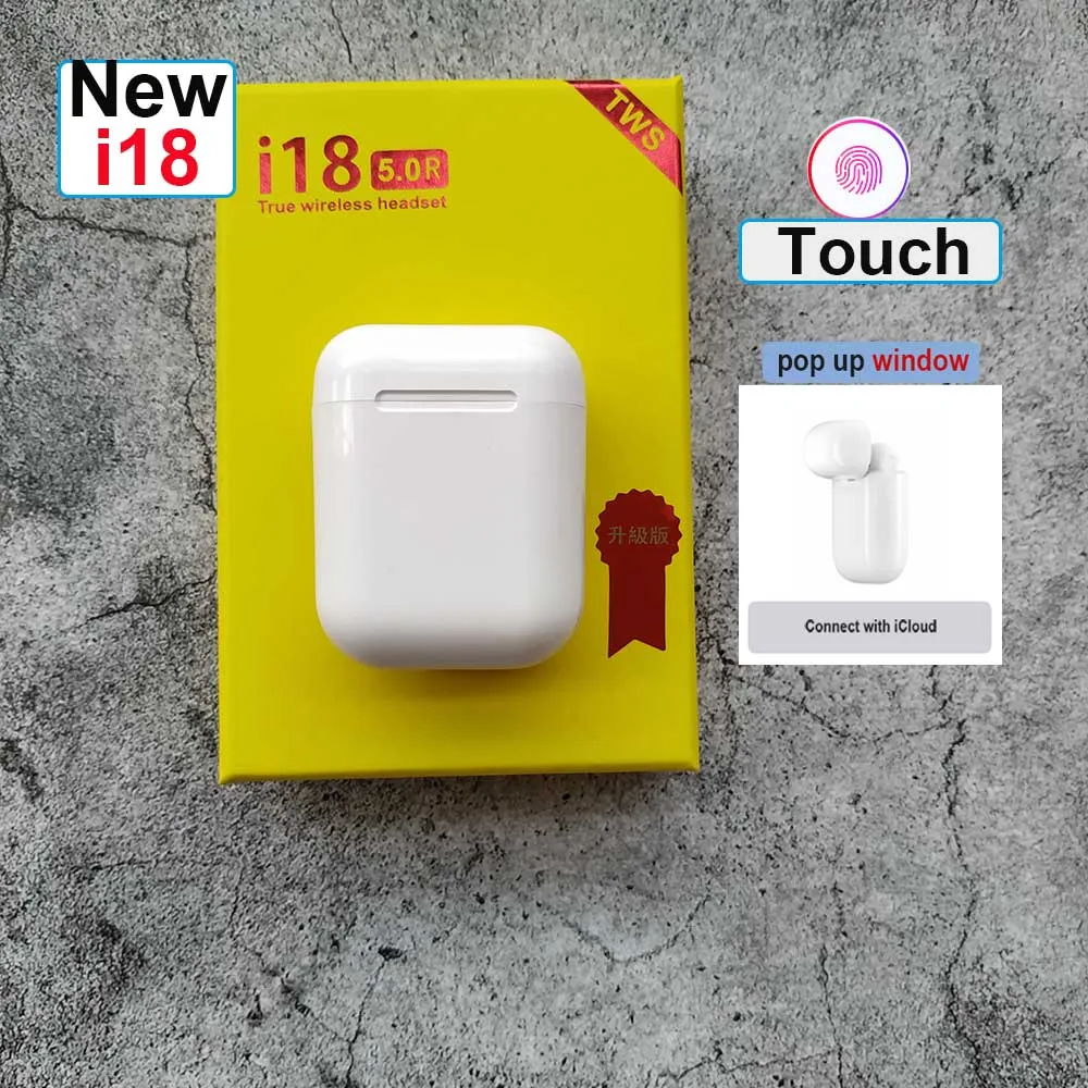 I11 i18 TWS всплывающие Беспроводные Bluetooth 5,0 супер стерео наушники PK i10 i11 i13 гарнитура TWS для iphone xiaomi huawei ear