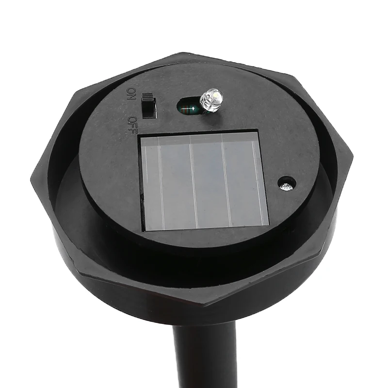 Светодиодные водонепроницаемые Круглые лампы на солнечной батарее уличный