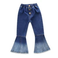 baby girl jeans fashion toddler kids baby girls bell bottoms flare pants denim wide leg jeans trousers cute pant