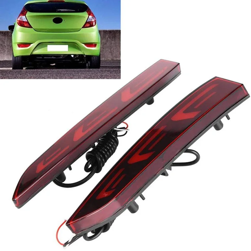 Многофункциональный Автомобильный светодиодный задний противотуманный фонарь