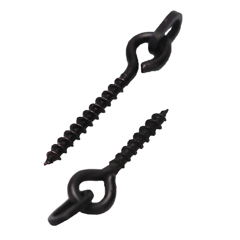 Screw connector with a rotary joint bait bracket carp fishing screw accessories matte black | Спорт и развлечения
