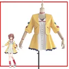 Аниме VTuber Hololive Inugami Korone платье милый желтый костюм кролик униформа косплей костюм для женщин Хэллоуин Бесплатная доставка 2020New