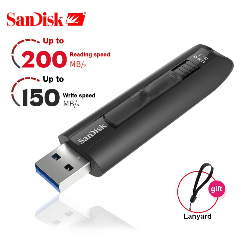 USB флеш накопитель SanDisk CZ800 128 Гб/64 ГБ 200 дюйма|USB флэш-накопители| |