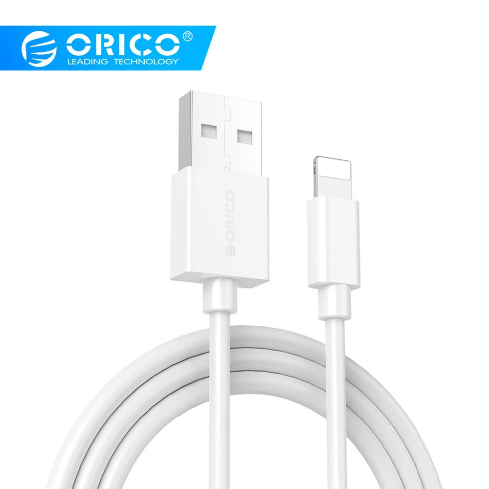 ORICO LTG светящийся usb-кабель питания зарядки и синхронизации данных освещение кабель 1 м USB зарядное устройство адаптер для iphone 8 7 6