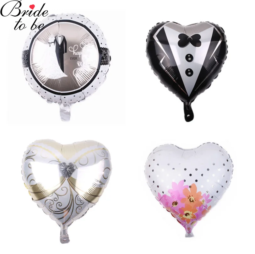 18 дюймов шары для невесты надпись I Love You дизайн сердца свадьбы Детские