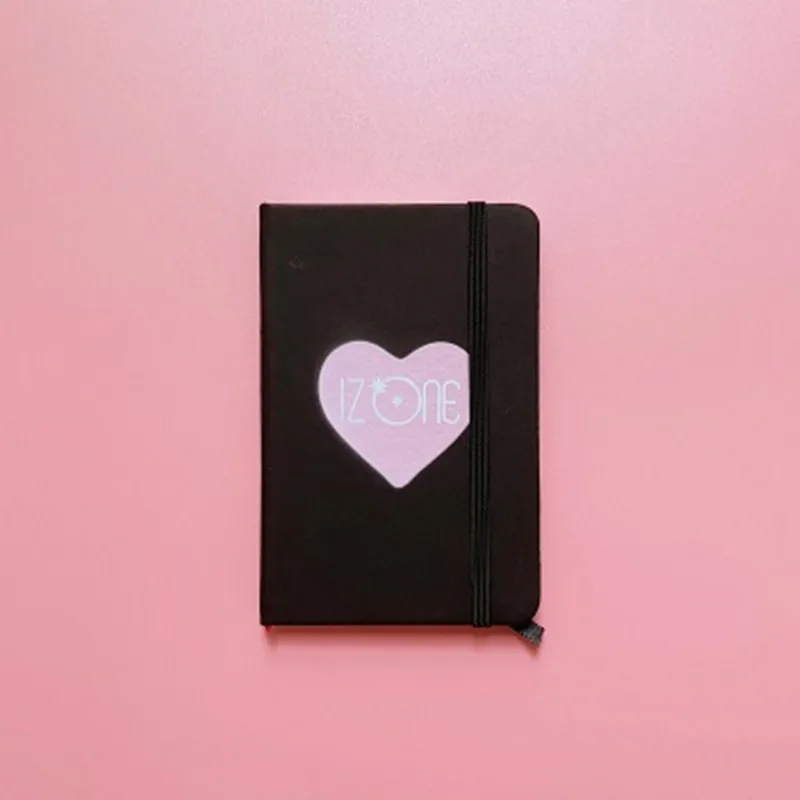 Seventeen IZONE Got7 BlackPink Twice TXT Ноутбук PU школьные принадлежности карманная Книга S. COUPS JUN JEONGHAN JISOO MOMO MINA - Цвет: IZONE