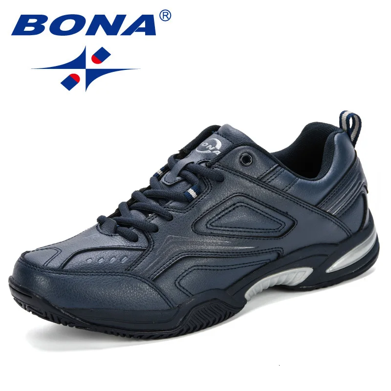 BONA Tenis Masculino Мужская Профессиональная теннисная обувь дышащая Спортивная