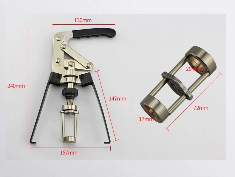 

Car Engine Overhead Valve Spring Compressor Extractor Plier Tool Jules verne pliers