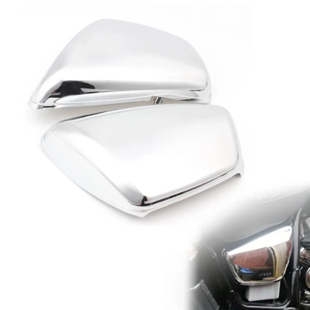 Боковой обтекатель для аккумулятора мотоцикла хромированный чехол Yamaha XV 700 750 1000