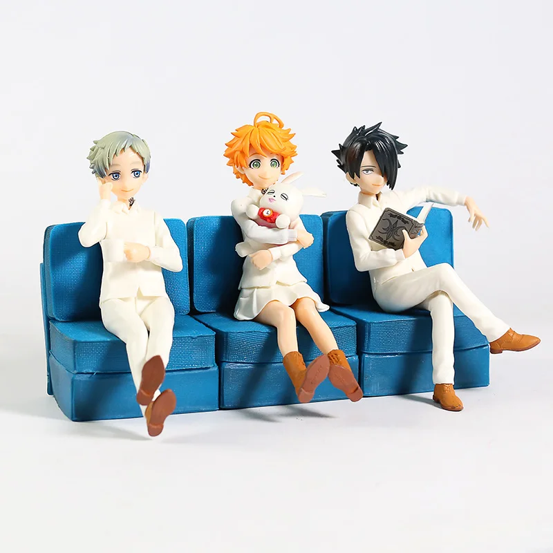 

Yakusoku No Neverland Emma Norman Ray PM Figure Collectible Model Toy Figurals