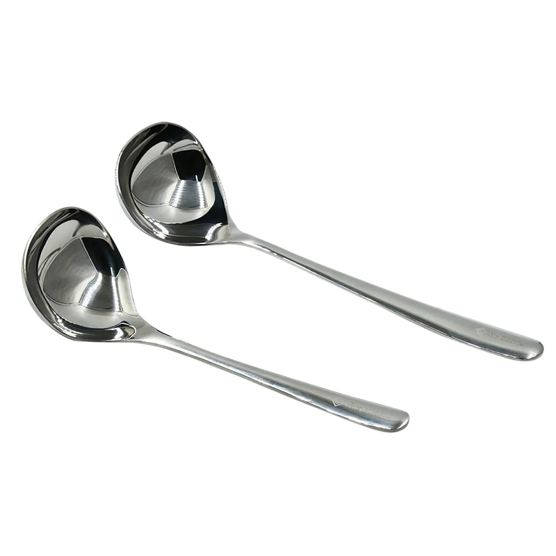 

1 PC Stainless Steel Round Soup Spoon Long Handle Honey Teaspoon Stirring Spoon Serving Spoons Tableware Kitchen Utensil