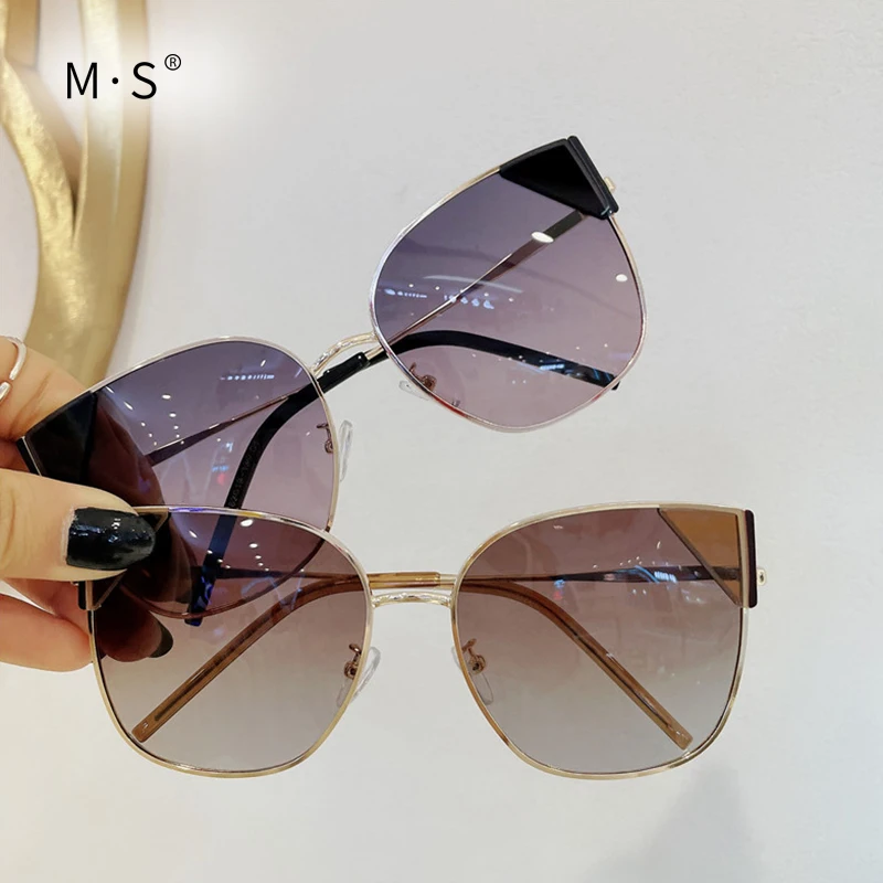 

MS Women Polarized Sunglasses New Luxury Decoration Classic Female Eyewear Original Brand Designer Sun Glasses Fashion UV400
