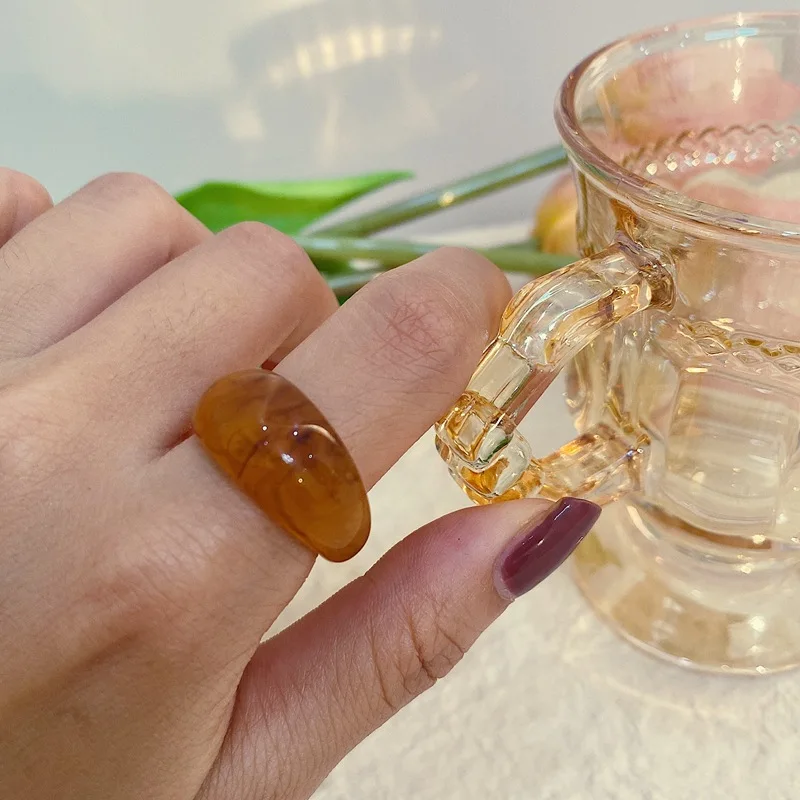 4 шт./компл. новый красочный неправильной формы акриловые мраморный узор ацетат